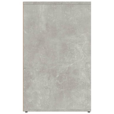 vidaXL Ντουλάπι Γκρι Σκυροδέματος 80x40x65cm Επεξεργασμένο Ξύλο 1 τεμ.