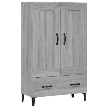 vidaXL Ντουλάπα Γκρι Sonoma 70x31x115cm από Επεξεργασμένο Ξύλο 1 τεμ.