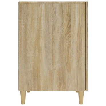 vidaXL Γραφείο Sonoma Δρυς 140x50x75cm από Επεξεργασμένο Ξύλο 1 τεμ.