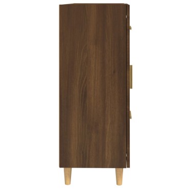 vidaXL Ντουλάπι Καφέ Δρυς 69,5x34x90cm από Επεξεργασμένο Ξύλο 1 τεμ.