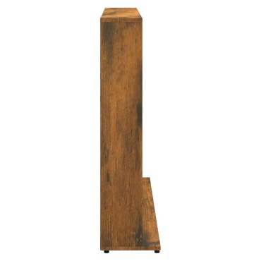 vidaXL Έπιπλο για CD Καπνιστή Δρυς 100x23x89,5cm Επεξεργασμένο Ξύλο 1 τεμ.