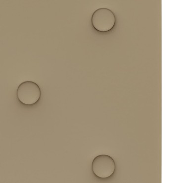 vidaXL Πάνελ Τοίχου 12 τεμ. Καπουτσίνο 60 x 30 εκ. 2,16 μ² Συνθ. Δέρμα