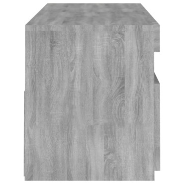 vidaXL Έπιπλο Τηλεόρασης με LED Γκρι Sonoma 120x35x40cm