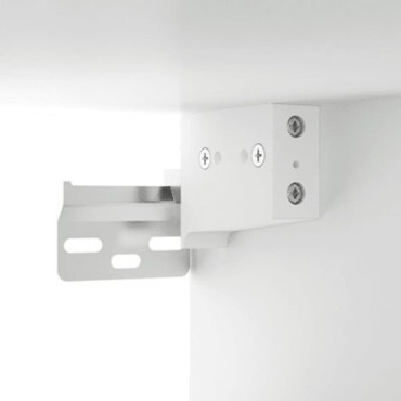 vidaXL Έπιπλο Καθρέπτη με LED Λευκό 70x16,5x60cm 1 τεμ.