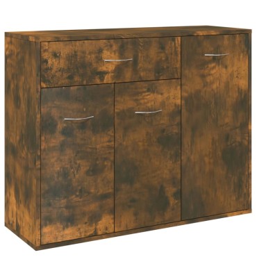 vidaXL Ντουλάπι Καπνιστή Δρυς 88x30x70cm από Επεξεργασμένο Ξύλο 1 τεμ.