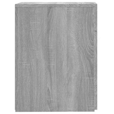 vidaXL Συρταριέρα Γενικής Χρήσης Γκρι Sonoma 20x45,5x60cm Επεξ. Ξύλο 1 τεμ.