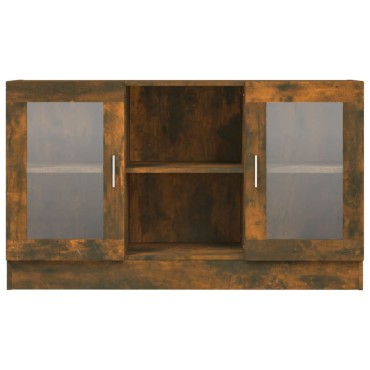 vidaXL Βιτρίνα Καπνιστή Δρυς 120x30,5x70cm από Επεξεργασμένο Ξύλο 1 τεμ.