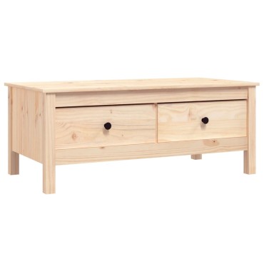 vidaXL Τραπεζάκι Σαλονιού 100x50x40cm από Μασίφ Ξύλο Πεύκου 1 τεμ.