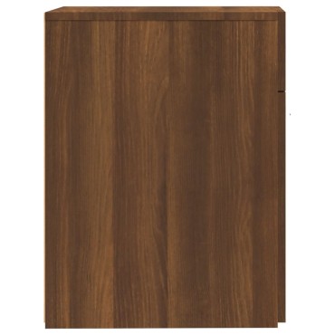vidaXL Συρταριέρα Γενικής Χρήσης Καφέ Δρυς 20x45,5x60cm Επεξ. Ξύλο 1 τεμ.