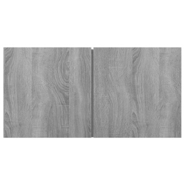 vidaXL Έπιπλα Τηλεόρασης Κρεμαστά Γκρι 60x30x30cm Επεξ. Ξύλο