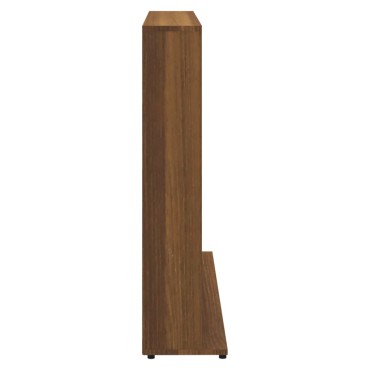 vidaXL Έπιπλο για CD Καφέ Δρυς 100x23x89,5cm Επεξεργασμένο Ξύλο 1 τεμ.