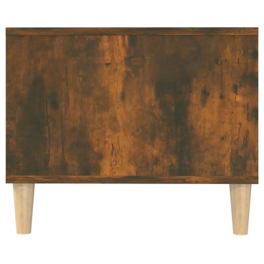 vidaXL Τραπεζάκι Σαλονιού Καπνιστή Δρυς102x50x40cm Επεξεργασμ.Ξύλο 1 τεμ.