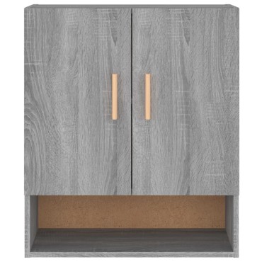 vidaXL Ντουλάπι Τοίχου Γκρι Sonoma 60x31x70cm Επεξεργασμένο Ξύλο 1 τεμ.