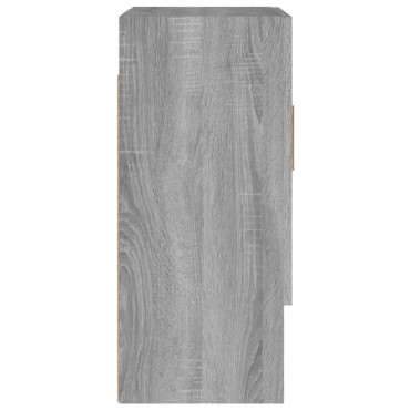 vidaXL Ντουλάπι Τοίχου Γκρι Sonoma 60x31x70cm Επεξεργασμένο Ξύλο 1 τεμ.