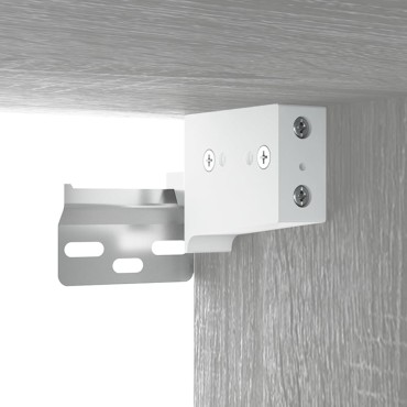vidaXL Ντουλάπι Τοίχου Γκρι Sonoma 60x31x70cm Επεξεργασμένο Ξύλο 1 τεμ.
