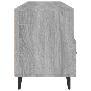 vidaXL Έπιπλο Τηλεόρασης Γκρι Sonoma 102x35x50cm από Επεξεργ. Ξύλο