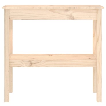 vidaXL Τραπέζι Κονσόλα 80x40x75cm από Μασίφ Ξύλο Πεύκου 1 τεμ.