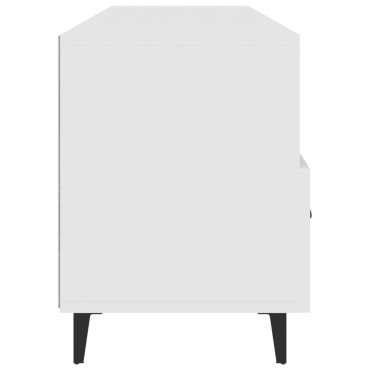 vidaXL Έπιπλο Τηλεόρασης άσπρο 102x35x50cm Επεξεργασμένο Ξύλο