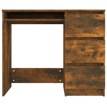 vidaXL Γραφείο Καπνιστή Δρυς 90x45x76cm από Επεξεργασμένο Ξύλο 1 τεμ.