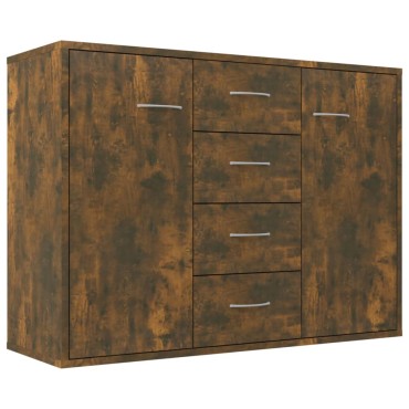vidaXL Ντουλάπι Καπνιστή Δρυς 88x30x65cm από Επεξεργασμένο Ξύλο 1 τεμ.