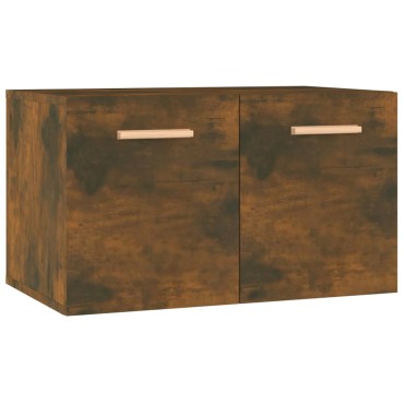 vidaXL Ντουλάπι Τοίχου Καπνιστή Δρυς 60x36,5x35cm Επεξεργασμένο Ξύλο 1 τεμ.