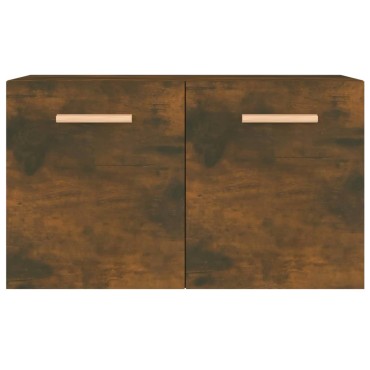 vidaXL Ντουλάπι Τοίχου Καπνιστή Δρυς 60x36,5x35cm Επεξεργασμένο Ξύλο 1 τεμ.