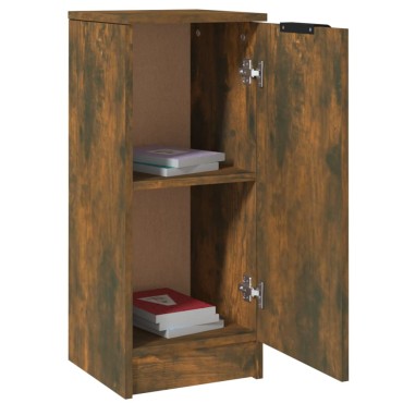 vidaXL Ντουλάπια 2 τεμ. Καπνιστή δρυς 30x30x70cm Επεξεργασμένο Ξύλο