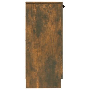 vidaXL Ντουλάπια 2 τεμ. Καπνιστή δρυς 30x30x70cm Επεξεργασμένο Ξύλο