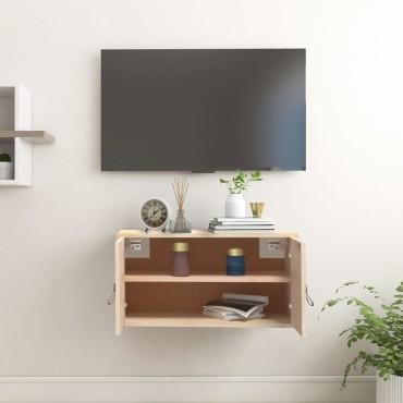 vidaXL Ντουλάπι Τοίχου 60x30x30cm από Μασίφ Ξύλο Πεύκου 1 τεμ.