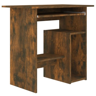 vidaXL Γραφείο Καπνιστή Δρυς 80x45x74cm από Επεξεργασμένο Ξύλο 1 τεμ.