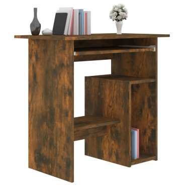 vidaXL Γραφείο Καπνιστή Δρυς 80x45x74cm από Επεξεργασμένο Ξύλο 1 τεμ.