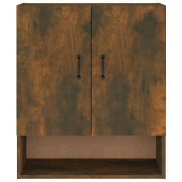 vidaXL Ντουλάπι Τοίχου Καπνιστή Δρυς 60x31x70cm Επεξεργασμένο Ξύλο 1 τεμ.