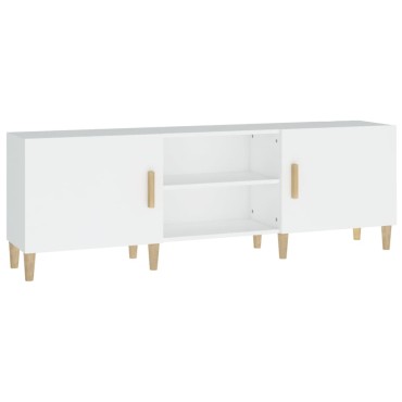 vidaXL Έπιπλο Τηλεόρασης Λευκό 150x30x50cm Επεξεργασμένο Ξύλο