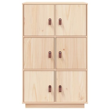 vidaXL Ντουλάπι 67x40x108,5cm από Μασίφ Ξύλο Πεύκου 1 τεμ.