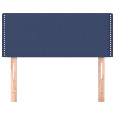 vidaXL Κεφαλάρι Κρεβατιού Μπλε 100x5x78/88cm Υφασμάτινο 1 τεμ.