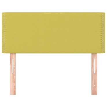 vidaXL Κεφαλάρι Κρεβατιού Πράσινο 100x5x78/88cm Υφασμάτινο 1 τεμ.
