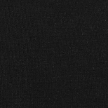 vidaXL Στρώμα με Pocket Springs Μαύρο 90x200x20cm Υφασμάτινο 1 τεμ. - Μονό