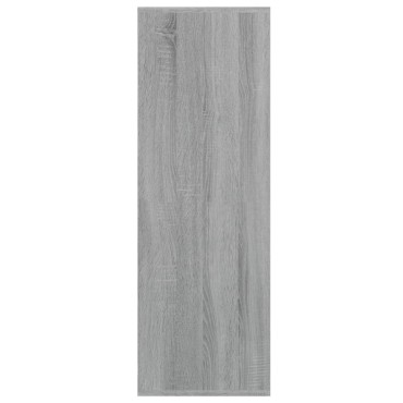 vidaXL Παπουτσοθήκη Γκρι Sonoma 54x34x100,5cm από Επεξεργασμένο Ξύλο
