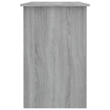 vidaXL Γραφείο Γκρι Sonoma 100x50x76cm από Επεξεργασμένο Ξύλο 1 τεμ.