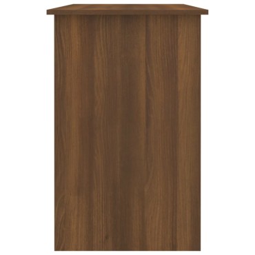 vidaXL Γραφείο Καφέ Δρυς 100x50x76cm από Επεξεργασμένο Ξύλο 1 τεμ.