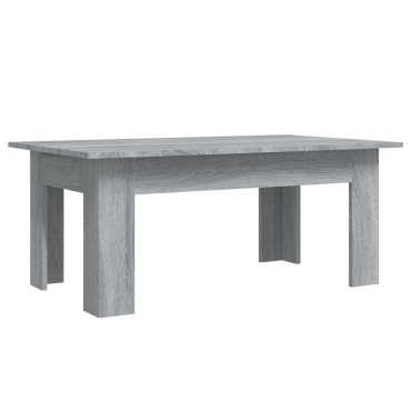 vidaXL Τραπεζάκι Σαλονιού Γκρι Sonoma 100x60x42cm Επεξεργασμένο Ξύλο 1 τεμ.