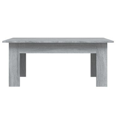vidaXL Τραπεζάκι Σαλονιού Γκρι Sonoma 100x60x42cm Επεξεργασμένο Ξύλο 1 τεμ.