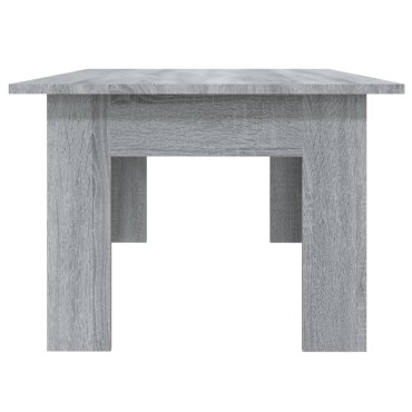 vidaXL Τραπεζάκι Σαλονιού Γκρι Sonoma 100x60x42cm Επεξεργασμένο Ξύλο 1 τεμ.