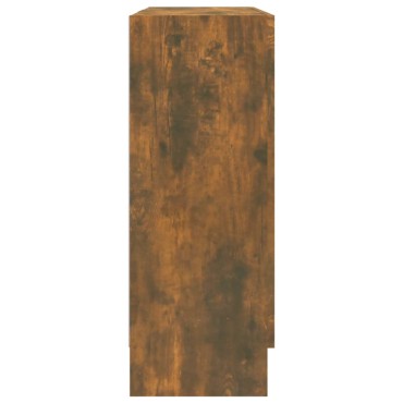 vidaXL Βιτρίνα Καπνιστή Δρυς 82,5x30,5x80cm από Επεξεργασμένο Ξύλο 1 τεμ.