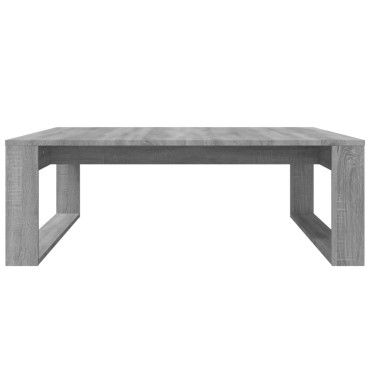 vidaXL Τραπεζάκι Σαλονιού Γκρι Sonoma 100x100x35cm Επεξεργασμένο Ξύλο 1 τεμ.