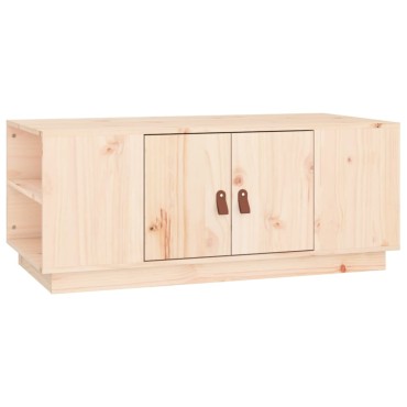 vidaXL Τραπεζάκι Σαλονιού 100x50x41cm από Μασίφ Ξύλο Πεύκου 1 τεμ.