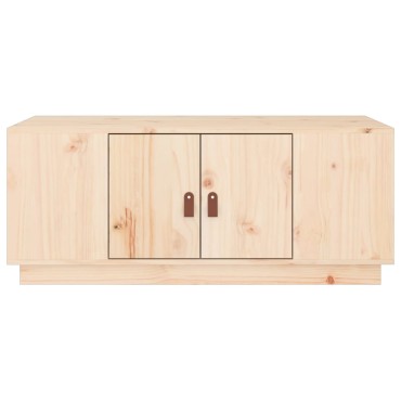 vidaXL Τραπεζάκι Σαλονιού 100x50x41cm από Μασίφ Ξύλο Πεύκου 1 τεμ.