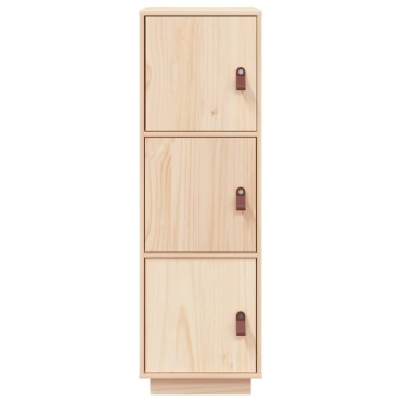 vidaXL Ντουλάπι Ψηλό 34x40x108,5cm από Μασίφ Ξύλο Πεύκου 1 τεμ.