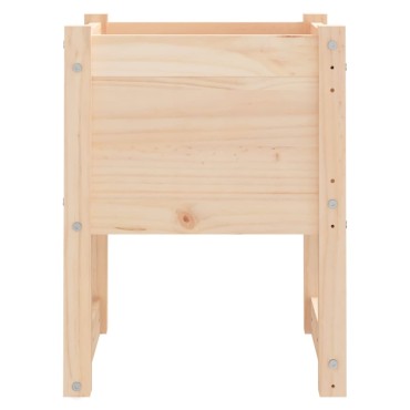 vidaXL Ζαρντινιέρες 2 τεμ. 40 x 40 x 52,5 εκ. από Μασίφ Ξύλο Πεύκου
