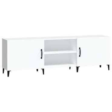 vidaXL Έπιπλο Τηλεόρασης Λευκό 150x30x50cm από Επεξεργασμένο Ξύλο
